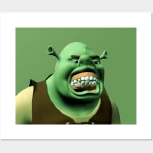 Shrek Goofed Posters and Art